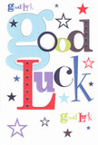 The lively encouragement of this 'Good Luck' card leaps out in true Watford style, where 'Good Luck' is rendered in a harmonious symphony of playful fonts and bold colors. Oversized, gentle sky-blue letters intertwine with spirited reds, natural greens, and deep purples, much like the artistic displays seen at Watford's many galleries. Navy, lilac, and zingy lime stars add dynamic strokes across a smooth, white canvas, reminiscent of wishes cast into the evening above the Grand Union Canal. Despite its flat texture, the card feels full of joyful energy, its sturdy, crisp card stock carrying the subtle promise of fresh beginnings. Perfect for pressing into someone's hand before an audition at the Colosseum or a big move closer to the Watford Junction, every detail radiates hope and emotional support-the same optimism and thoughtful craftsmanship you find with each delivery from Flower Delivery Watford.